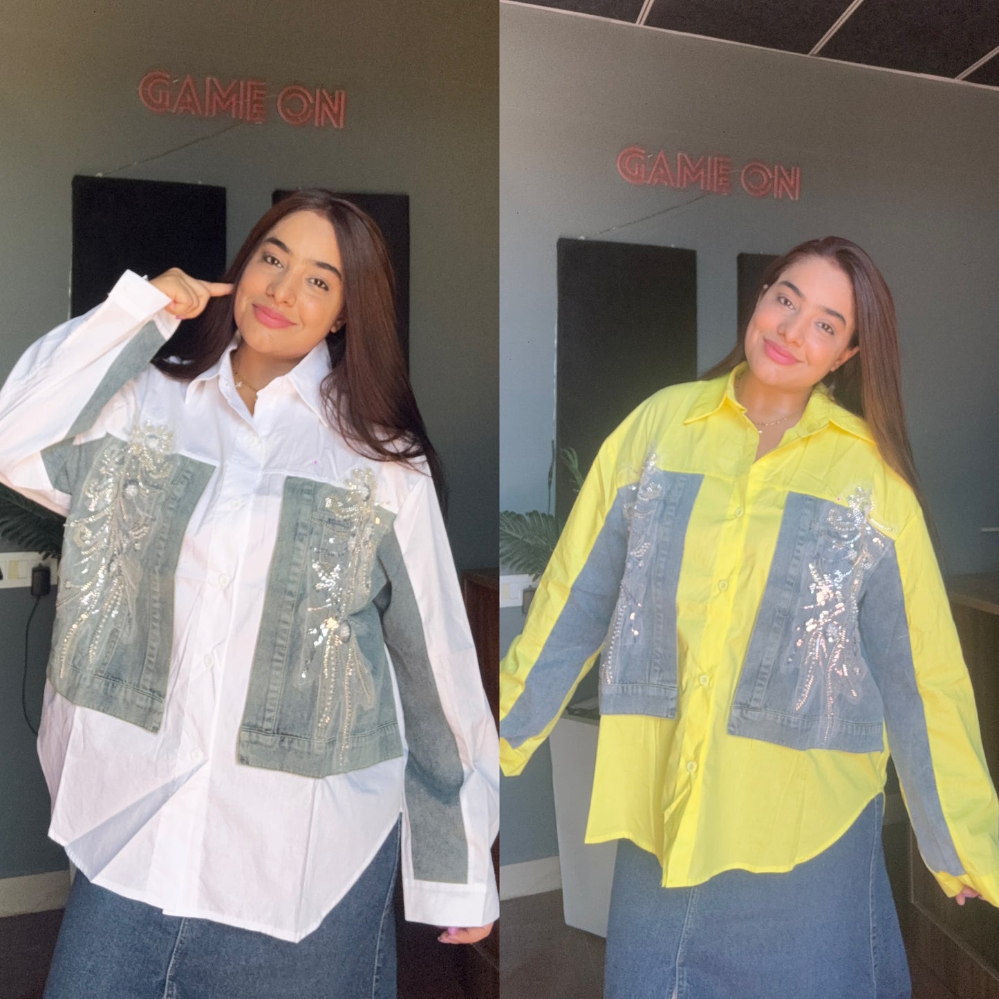 Denim Shirt Sequence