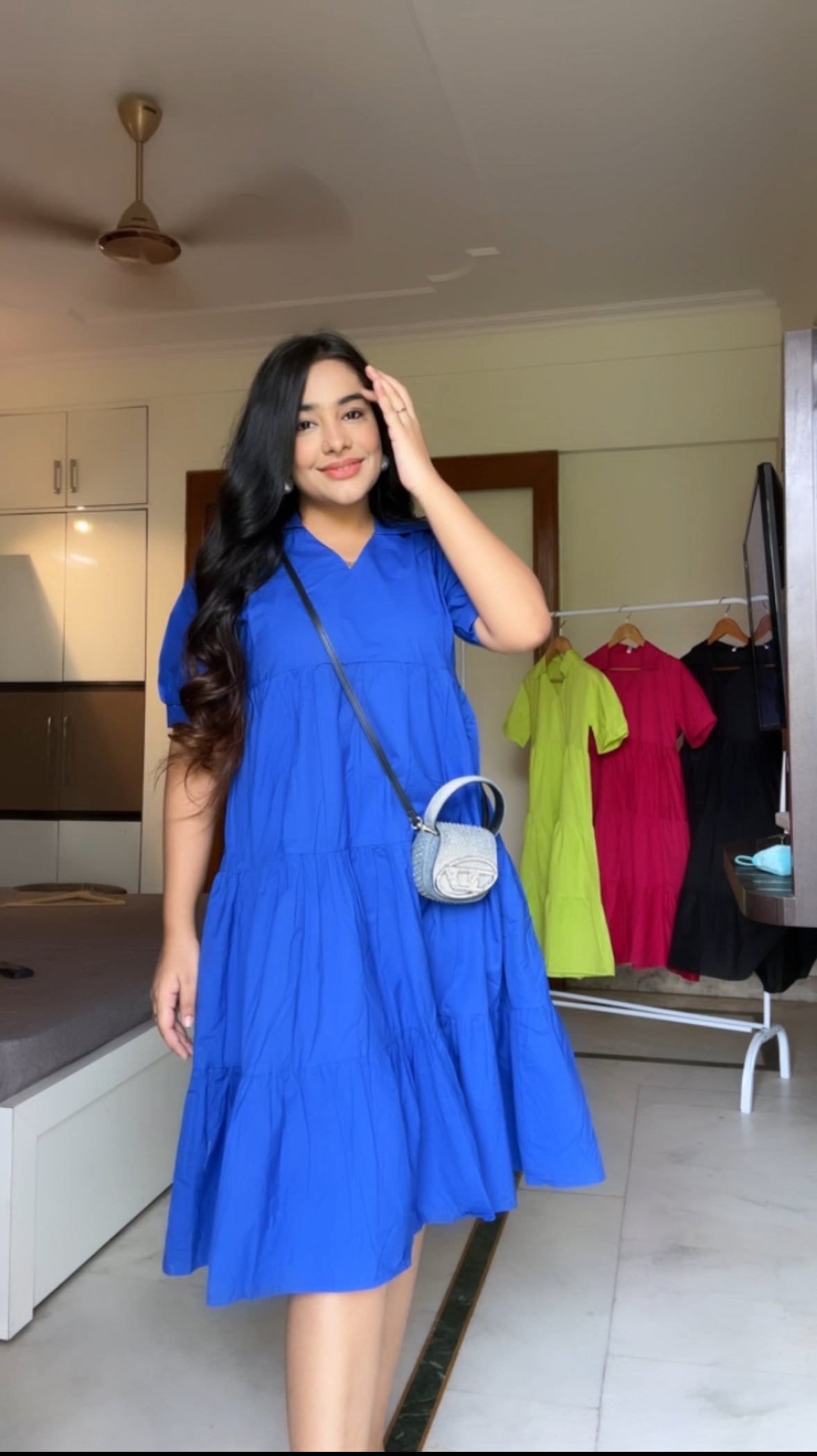 Cotton Layered Dress