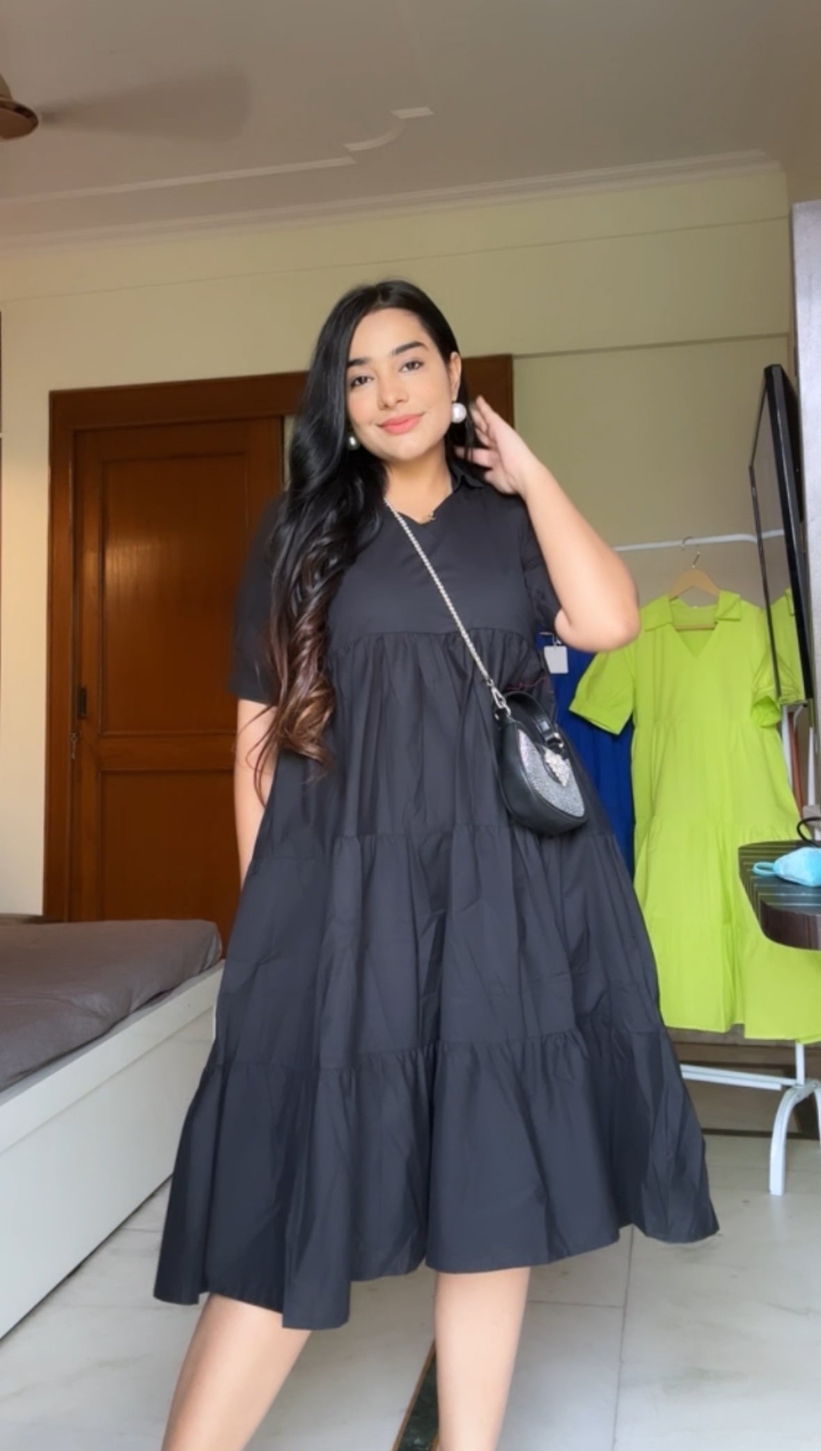 Cotton Layered Dress
