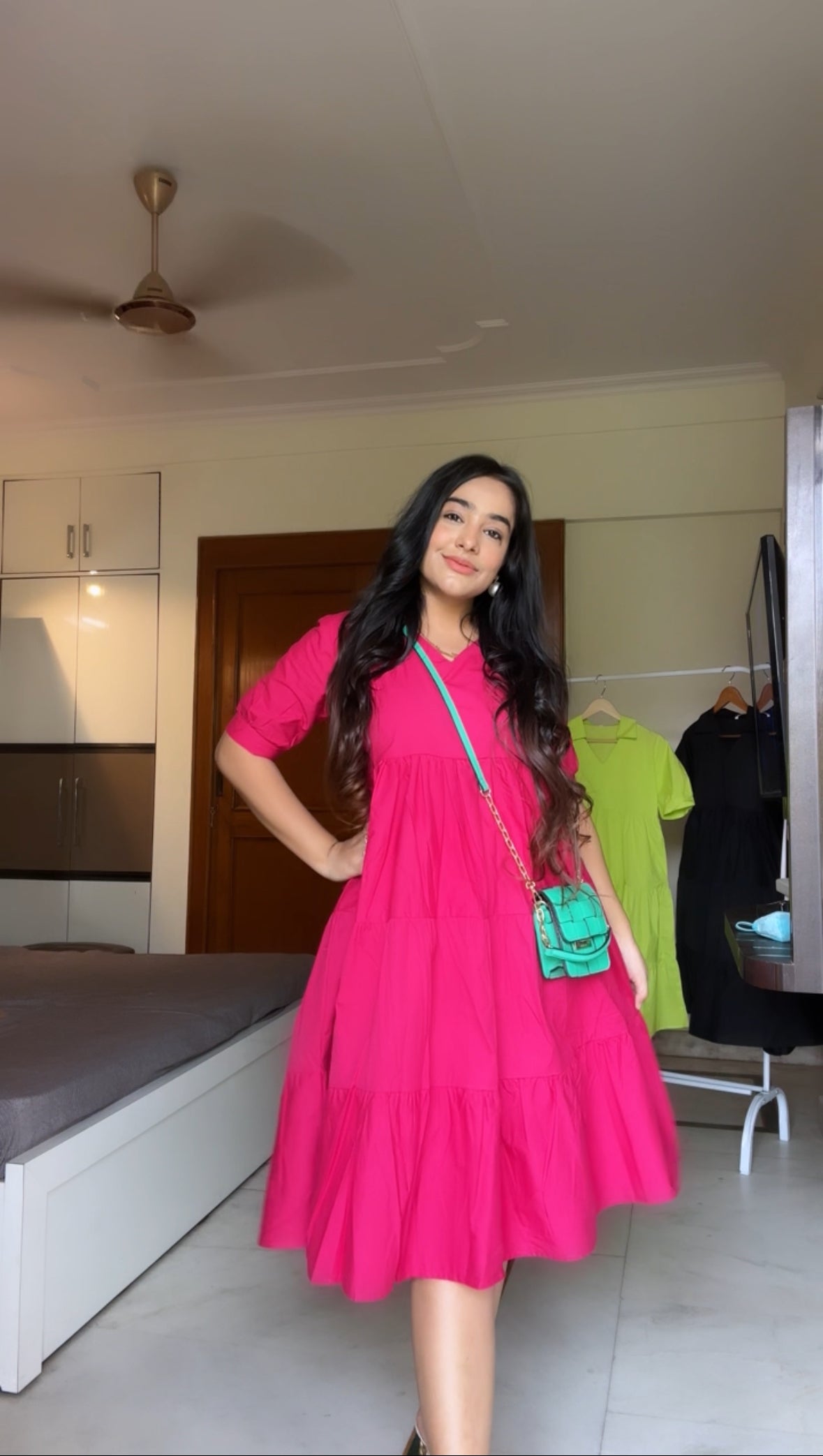 Cotton Layered Dress