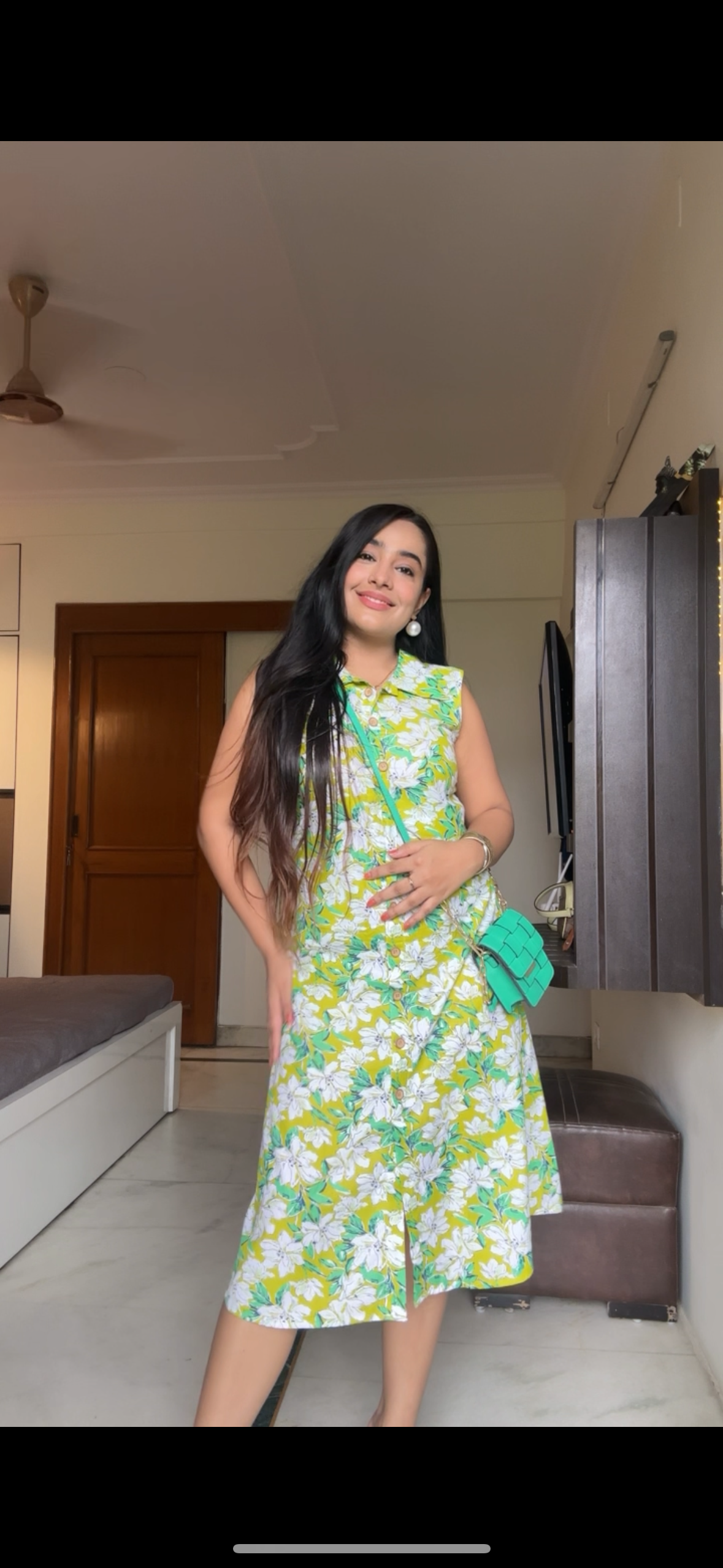PRINTED COTTON TUNIC
