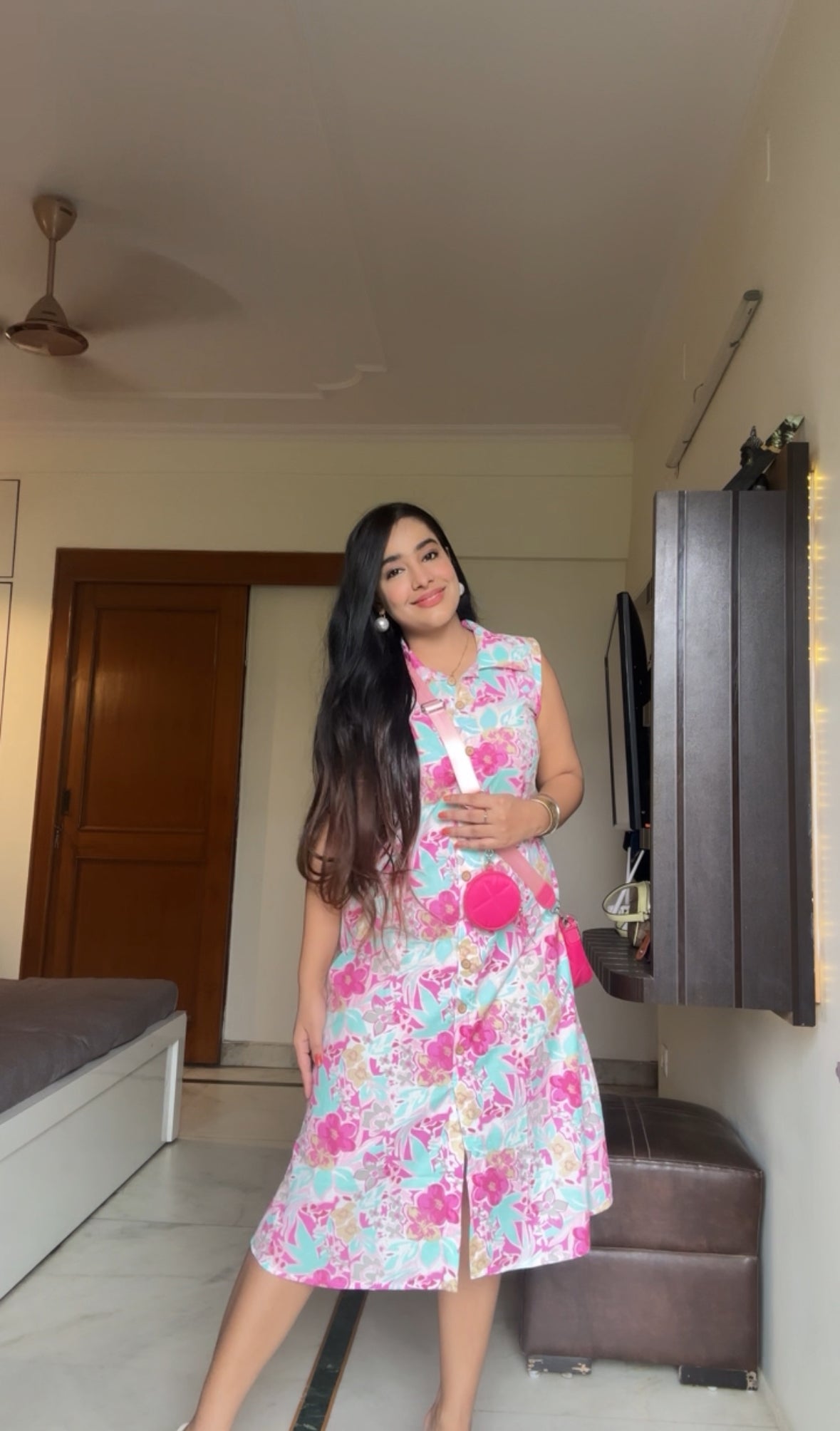 PRINTED COTTON TUNIC