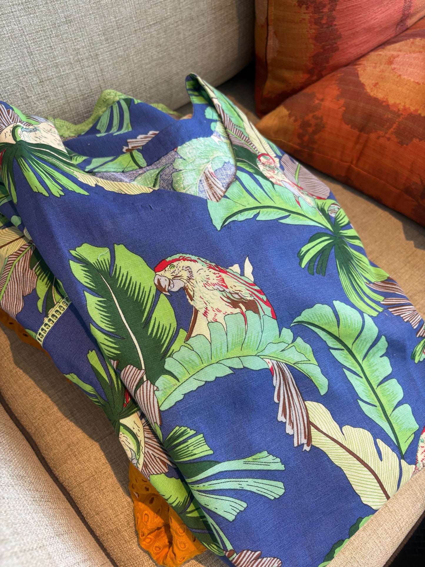 Forest Cotton Kaftaan Dress