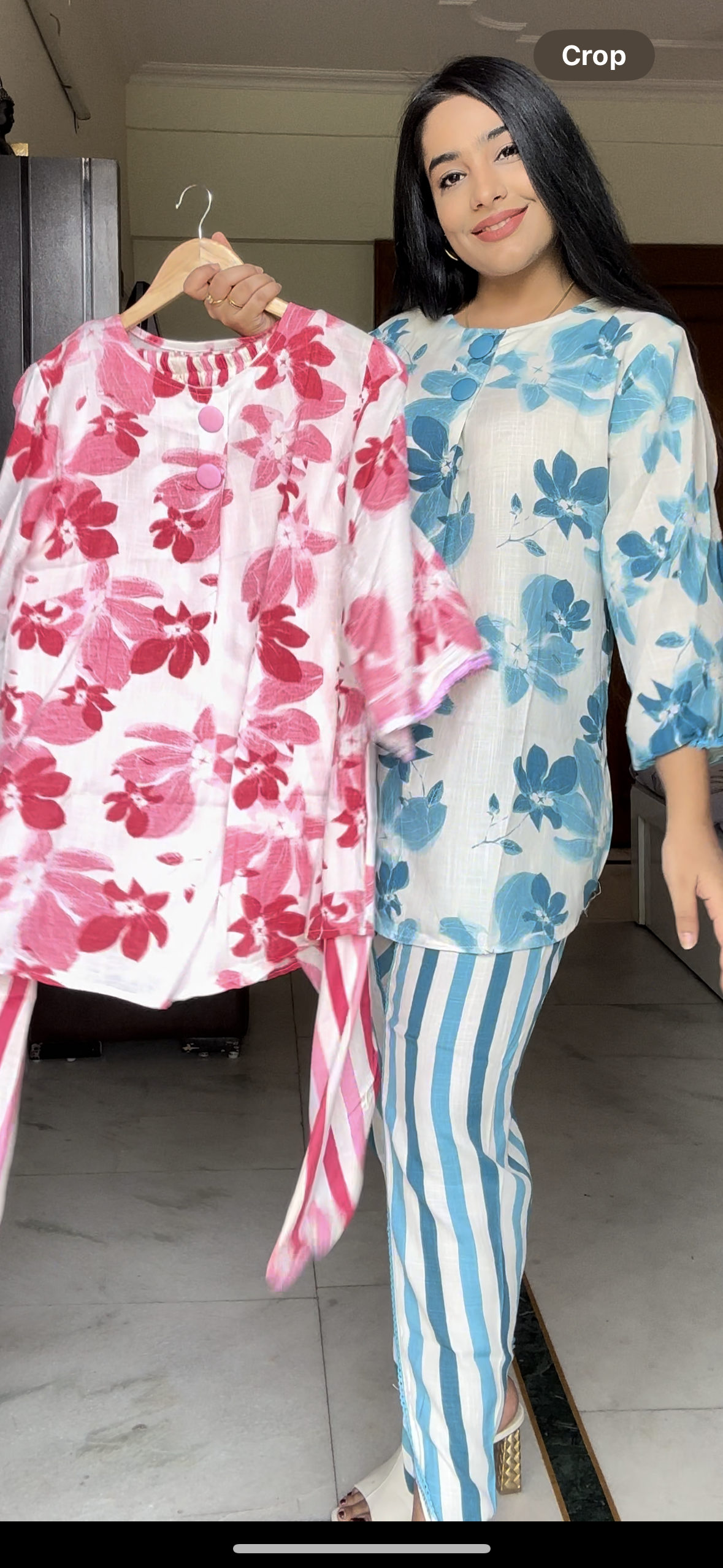 COTTON TULIP PANT SET