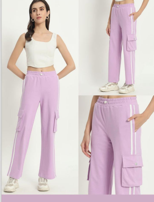 STRIPED PURPLE JOGGER