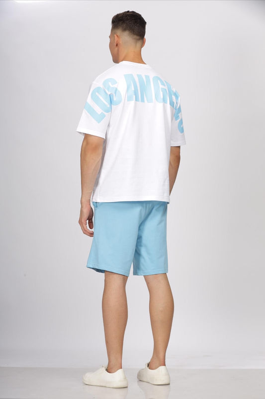 Cotton Shorts Set L.A.
