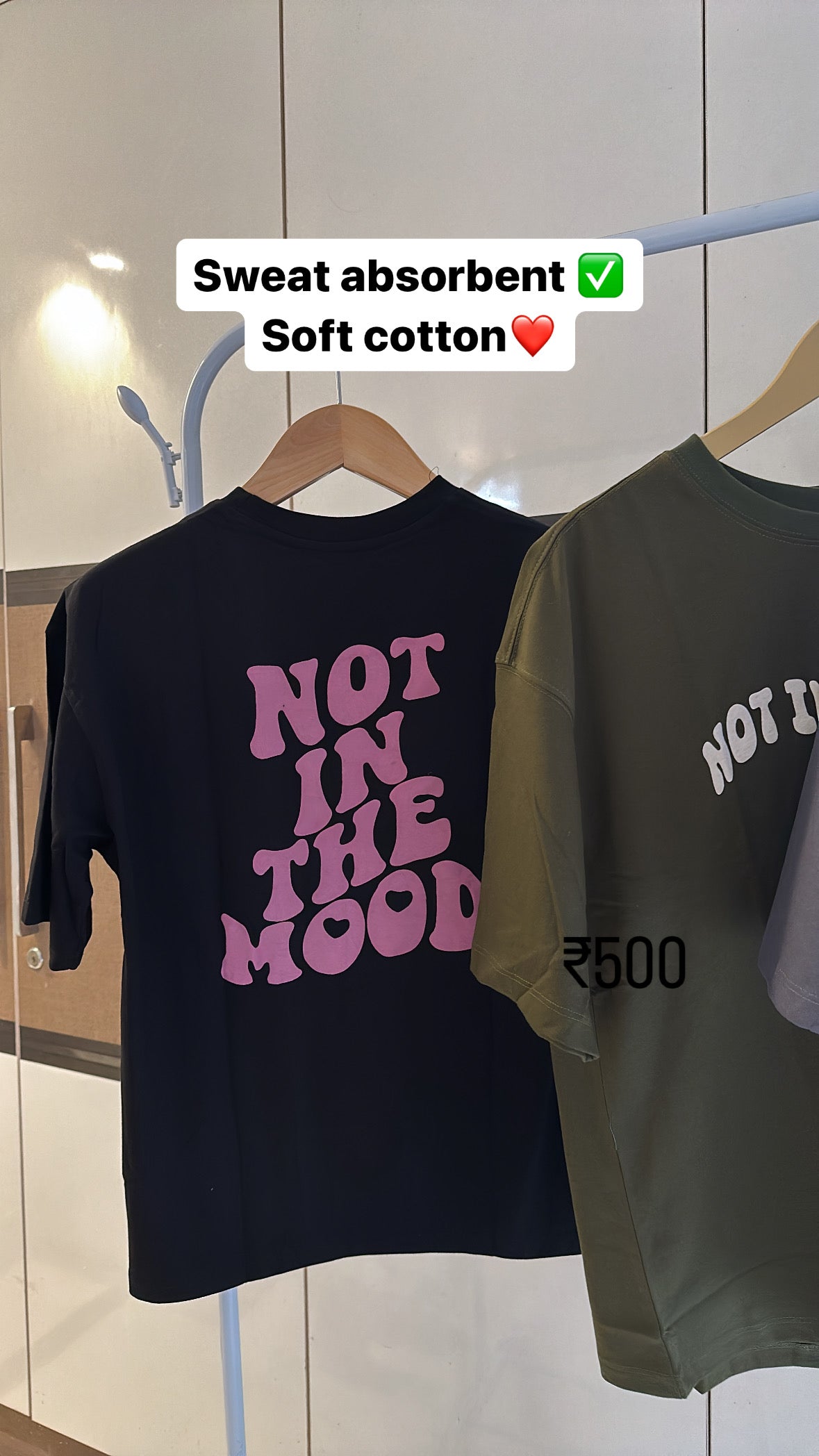 NOT IN THE MOOD tees